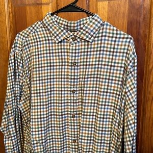 Orvis Gabardine Lightweight Long Sleeve Shirt - Size L